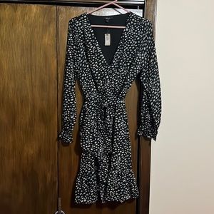 RW&CO ruffled mid length dress